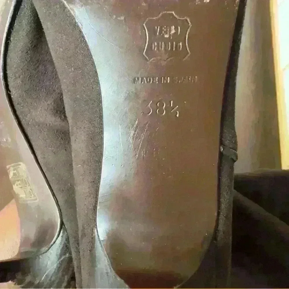 Joseph - Brown Stretch Womens Boots Size 8.5